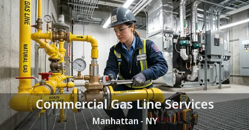Commercial Gas Line Services Manhattan - NY