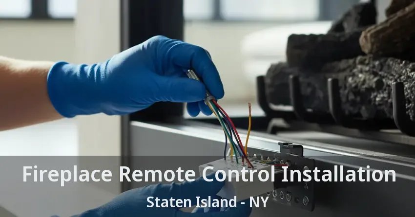 Fireplace Remote Control Installation Staten Island - NY