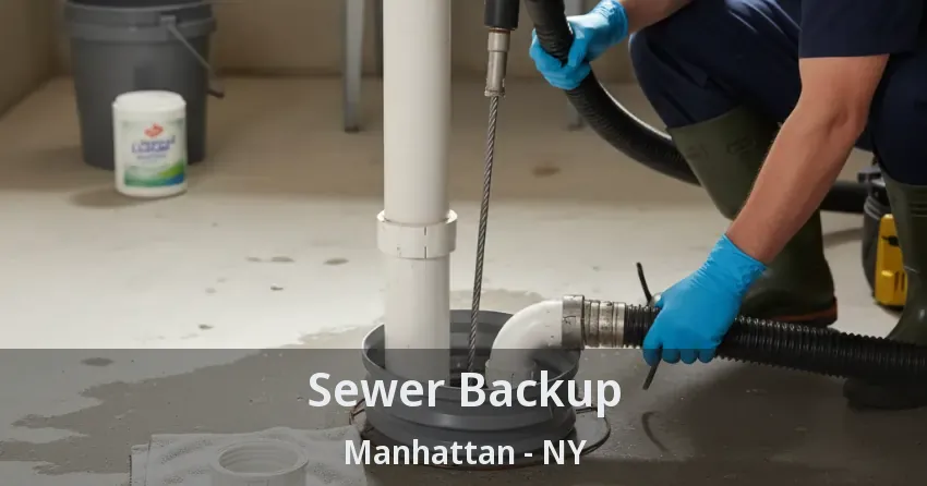 Sewer Backup Manhattan - NY